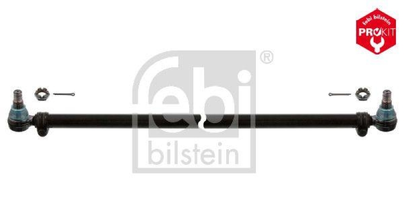 FEBI BILSTEIN 45485 Spurstange mit Kronenmuttern und Splinten f&uuml;r DAF