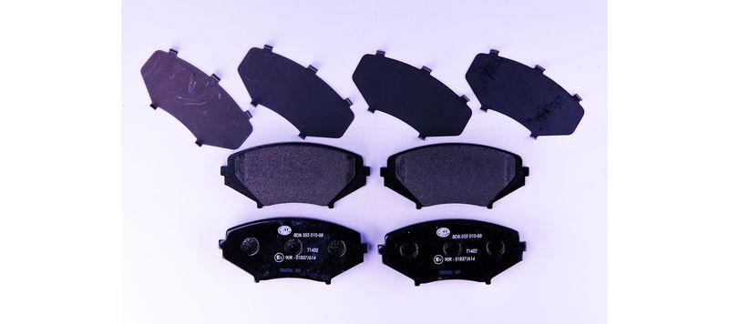 HELLA 8DB 355 010-881 Bremsbelagsatz, Scheibenbremsbelag f&uuml;r MAZDA RX 8 (SE17)