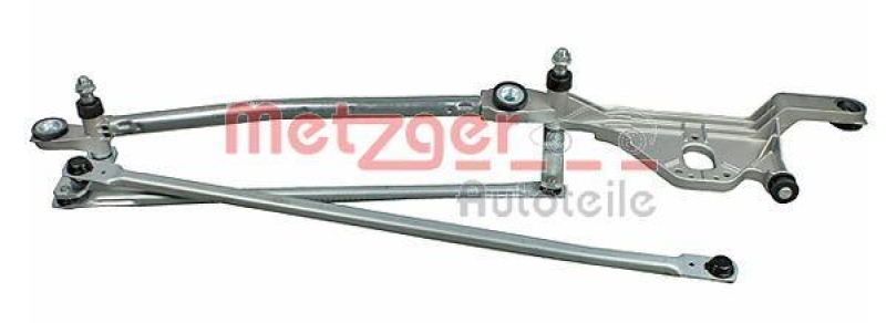 METZGER 2190326 Wischergestänge Ohne Motor für FORD vorne
