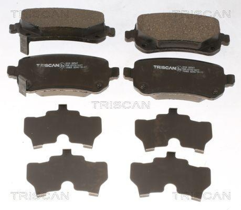 TRISCAN 8110 80547 Bremsbelag Hinten f&uuml;r Chrysler Voyager