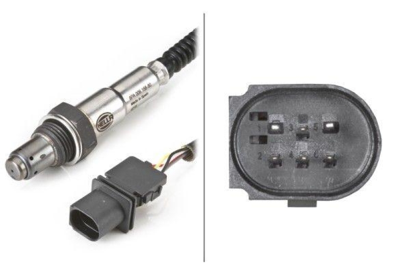 HELLA 6PA 009 166-801 Lambdasonde für RENAULT/IVECO/MITSU./...