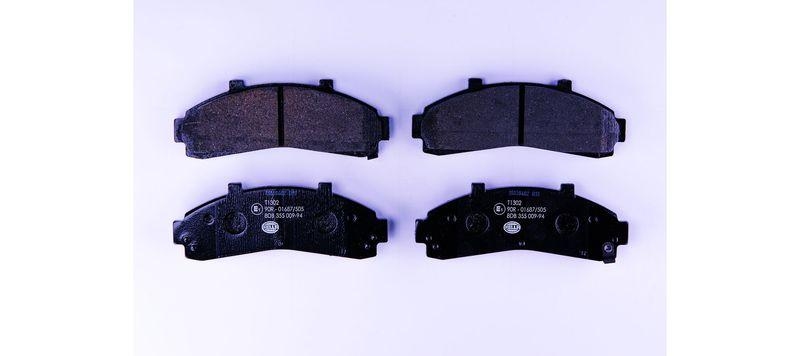 HELLA 8DB 355 009-941 Bremsbelagsatz, Scheibenbremsbelag f&uuml;r FORD USA/MAZDA