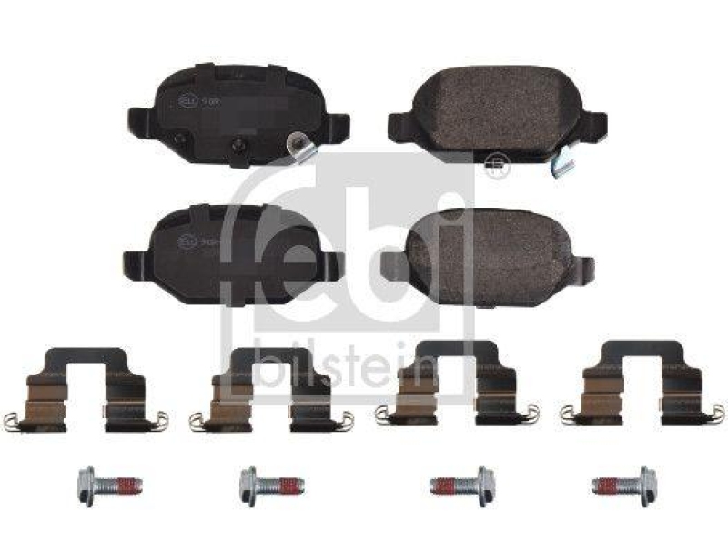 FEBI BILSTEIN 175268 Bremsbelagsatz mit Anbaumaterial f&uuml;r Fiat