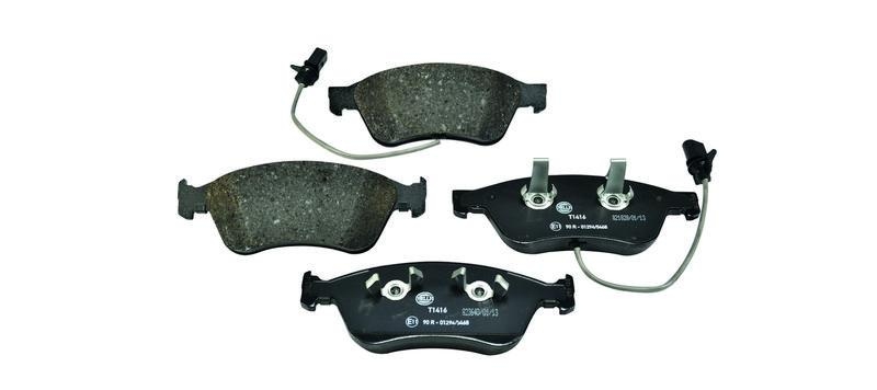 HELLA 8DB 355 011-021 Bremsbelagsatz, Scheibenbremsbelag f&uuml;r AUDI