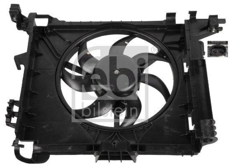 FEBI BILSTEIN 172943 Kühlerlüfter mit Zarge für SMART