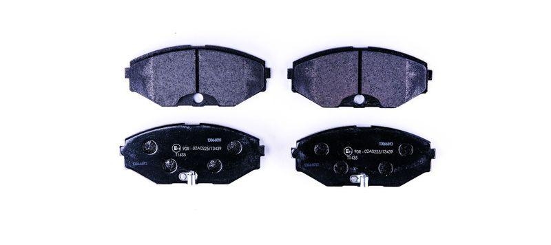 HELLA 8DB 355 011-181 Bremsbelagsatz, Scheibenbremsbelag f&uuml;r NISSAN