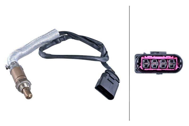 HELLA 6PA 009 166-951 Lambdasonde, Regelsonde f&uuml;r AUDI/SEAT/VW/SKODA