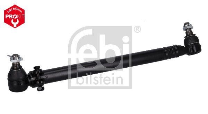 FEBI BILSTEIN 03922 Lenkstange mit Kronenmuttern und Splinten, vom Lenkgetriebe zur 1. Vorderachse f&uuml;r Mercedes-Benz