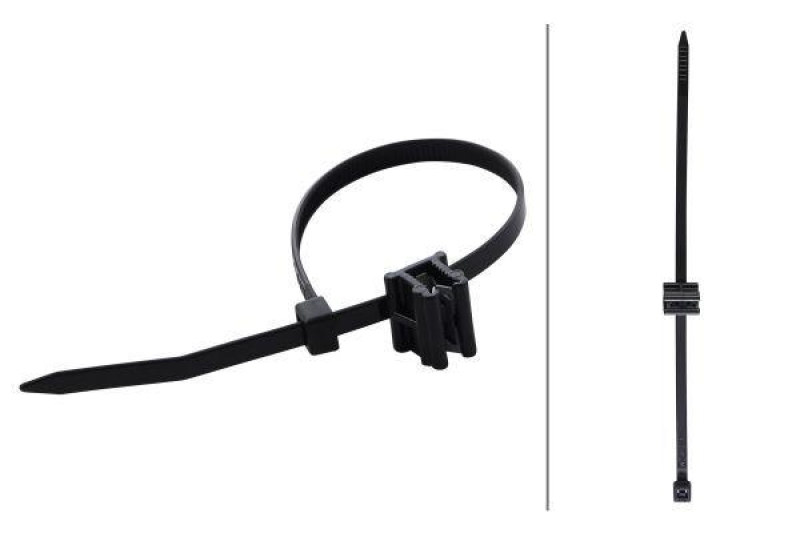 HELLA 8HL 185 549-001 Kabelbinder, L&auml;nge 200 mm Breite 4,8 mm, schwarz