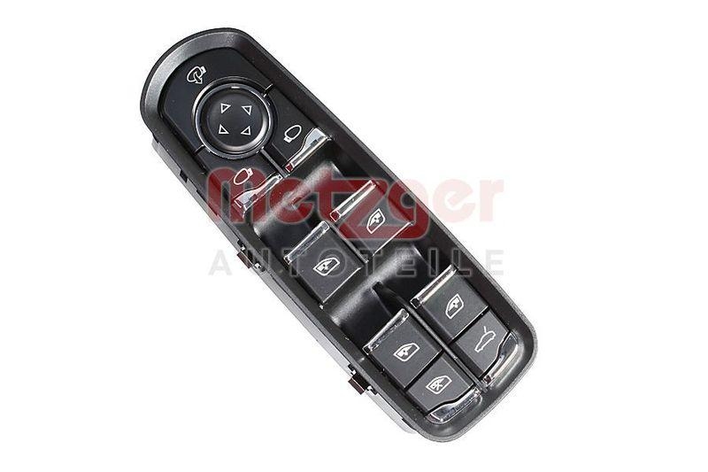 METZGER 09161007 Schalter, Fensterheber f&uuml;r PORSCHE