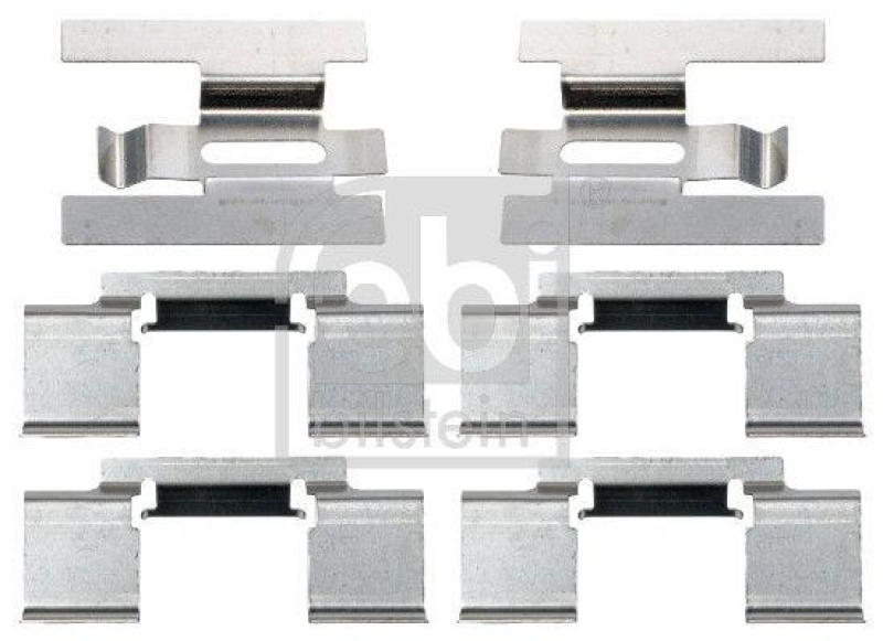 FEBI BILSTEIN 185048 Zubeh&ouml;rsatz f&uuml;r Bremsbelagsatz f&uuml;r Gebrauchsnr. f&uuml;r Befestigungssatz