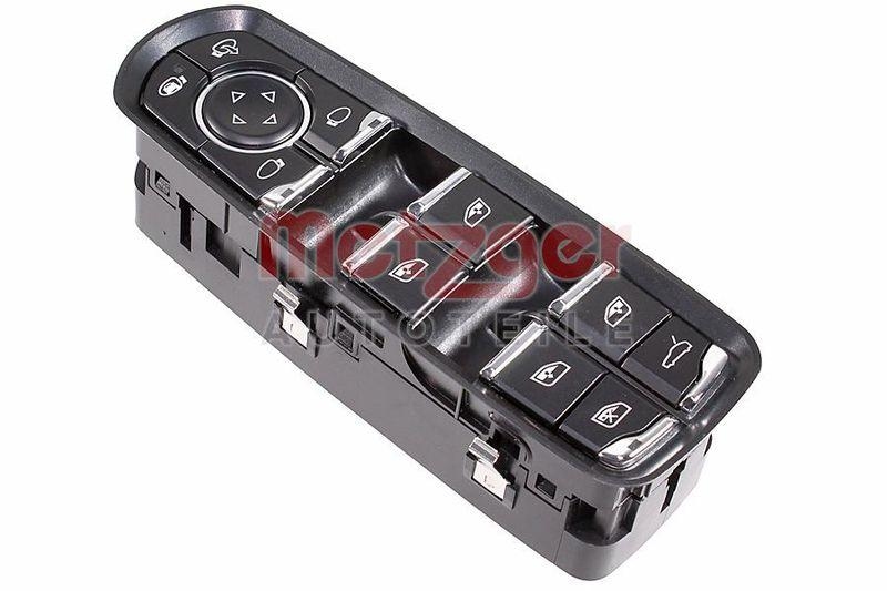 METZGER 09161008 Schalter, Fensterheber f&uuml;r PORSCHE