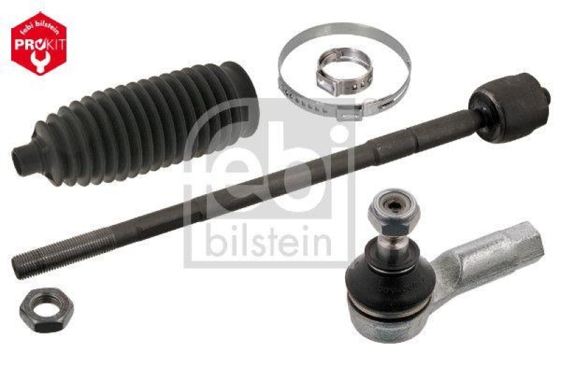 FEBI BILSTEIN 39296 Spurstange mit Lenkmanschettensatz f&uuml;r Peugeot