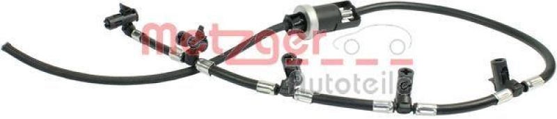 METZGER 0840079 Schlauch, Leckkraftstoff f&uuml;r VW