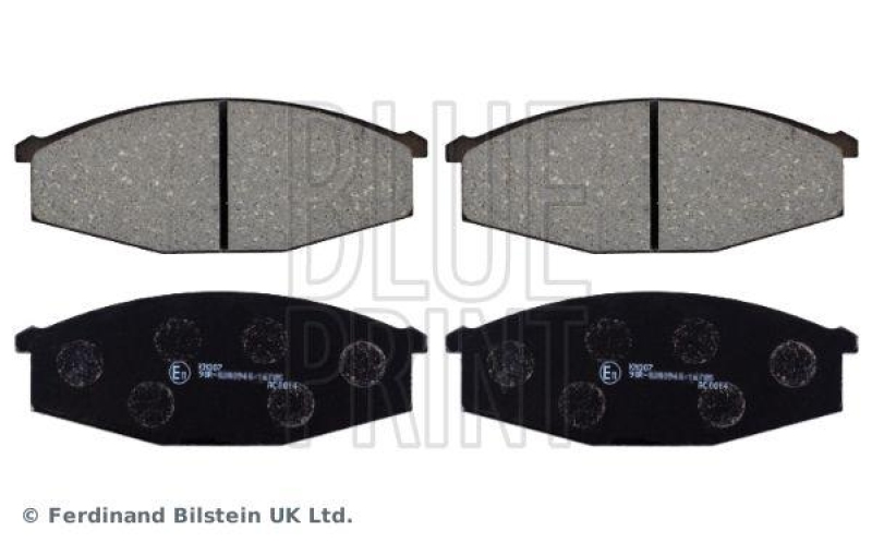 BLUE PRINT ADN14248 Bremsbelagsatz f&uuml;r NISSAN