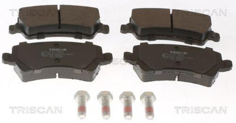TRISCAN 8110 10564 Bremsbelag Hinten f&uuml;r Ford, Volvo