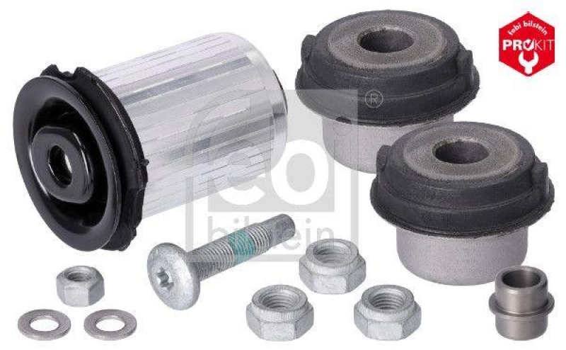 FEBI BILSTEIN 11155 Querlenkerlagersatz mit Anbaumaterial f&uuml;r Mercedes-Benz
