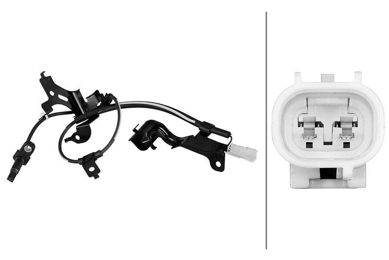 HELLA 6PU 358 218-811 Sensor, Raddrehzahl