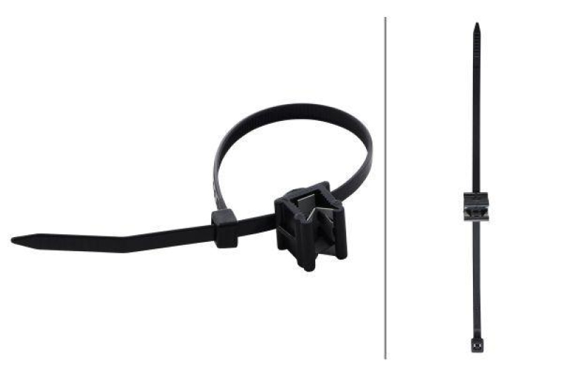 HELLA 8HL 185 549-051 Kabelbinder, Länge 200 mm Breite 4,8 mm, schwarz