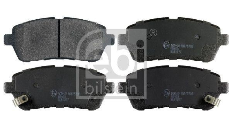 FEBI BILSTEIN 170652 Bremsbelagsatz für SUZUKI