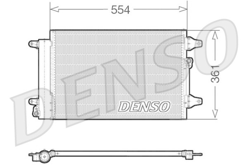 DENSO DCN32015 Kondensator A/C