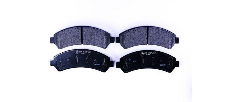 HELLA 8DB 355 011-911 Bremsbelagsatz, Scheibenbremsbelag f&uuml;r CHEVROLET