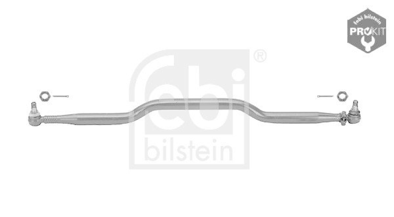 FEBI BILSTEIN 03939 Spurstange mit Kronenmuttern und Splinten f&uuml;r M A N