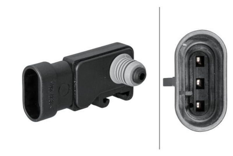 HELLA 6PP 009 400-011 Sensor, Saugrohrdruck f&uuml;r OPEL/RENAULT/DAEWOO