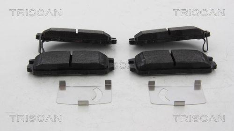 TRISCAN 8110 24032 Bremsbelag Hinten f&uuml;r Chevrolet, Opel