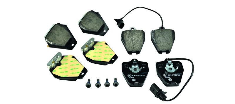 HELLA 8DB 355 010-191 Bremsbelagsatz, Scheibenbremsbelag f&uuml;r AUDI