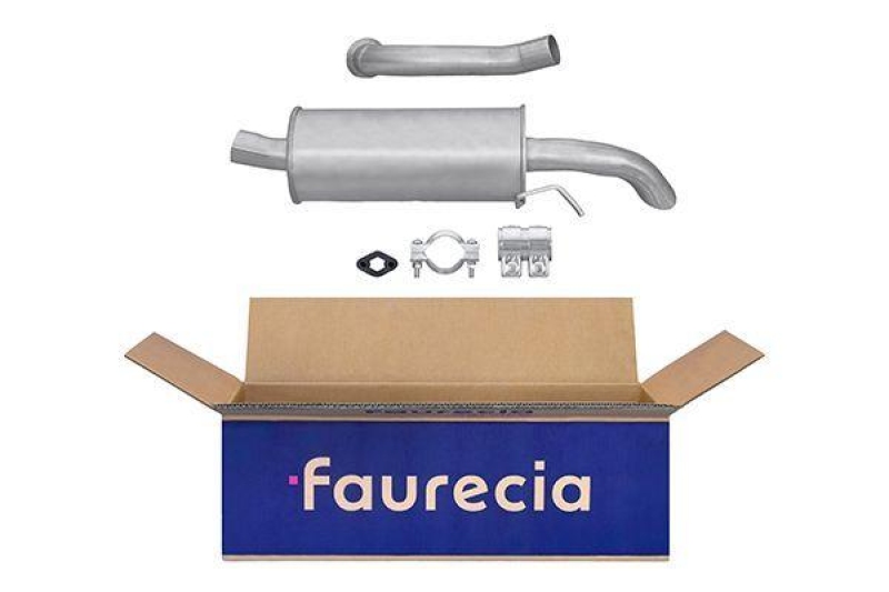 HELLA 8LD 366 027-731 Endschalld&auml;mpfer CITROEN