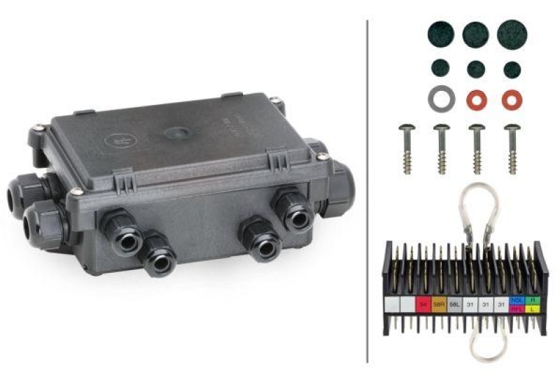 HELLA 8KV 177 785-007 Kabelverbindungsdose 14 polig