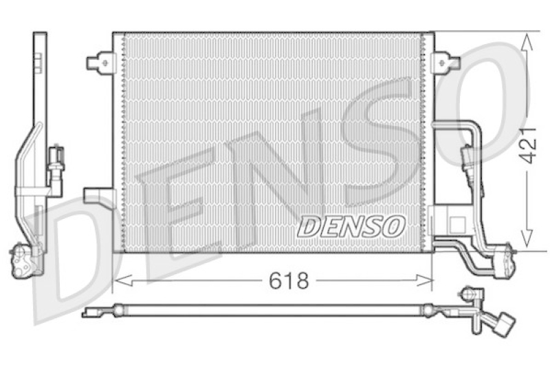 DENSO DCN32018 Kondensator A/C