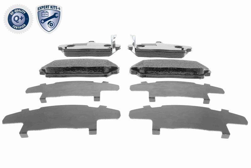 ACKOJA A26-0019 Bremsbelagsatz, Scheibenbremse Vorderachse Lucas, mit Akustischer Versc f&uuml;r HONDA