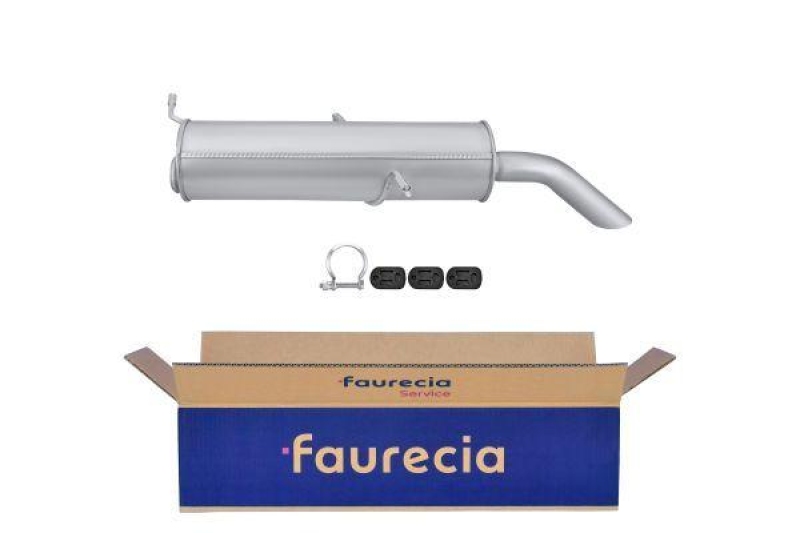 HELLA 8LD 366 027-741 Endschalld&auml;mpfer CITROEN