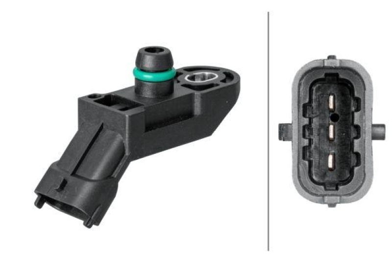 HELLA 6PP 009 400-111 Sensor, Ladedruck f&uuml;r ALFA/LANCIA/NISSAN/...