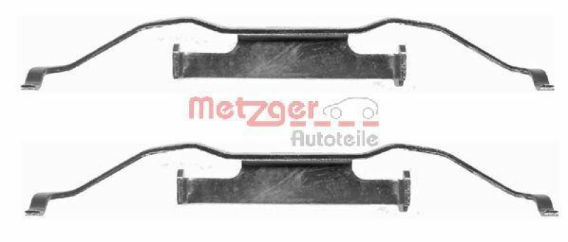 METZGER 109-1148 Zubeh&ouml;rsatz, Scheibenbremsbelag f&uuml;r ALFA/BMW