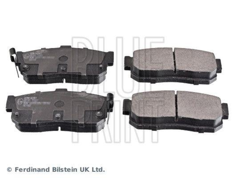 BLUE PRINT ADN14281 Bremsbelagsatz f&uuml;r NISSAN