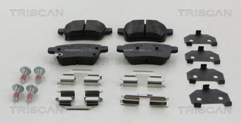 TRISCAN 8110 24047 Bremsbelag Hinten f&uuml;r Opel