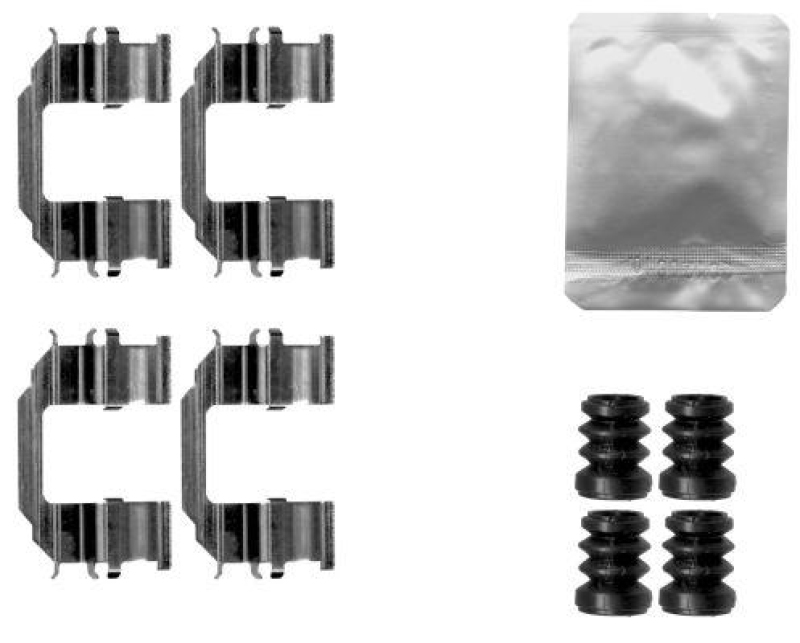 HELLA 8DZ 355 206-891 Zubeh&ouml;rsatz, Scheibenbrem