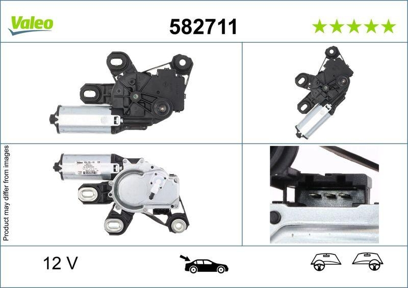 VALEO 582711 Wischermotor Heck