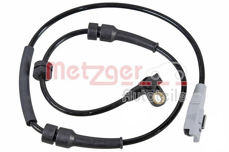 METZGER 0900881 Sensor, Raddrehzahl f&uuml;r CITROEN/FIAT/LANCIA/PEUGEOT VA links