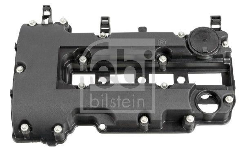 FEBI BILSTEIN 49615 Ventildeckel mit Entl&uuml;ftungsventil und Dichtung f&uuml;r Opel