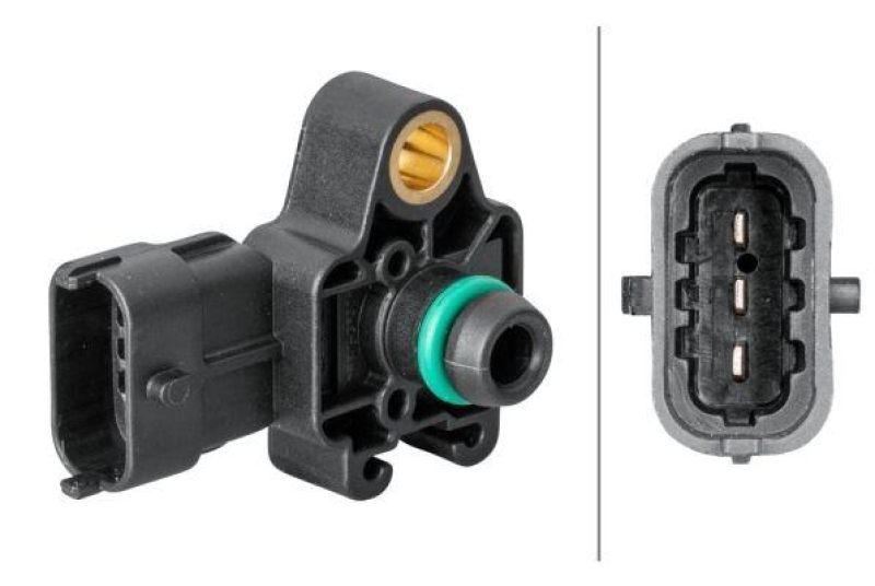 HELLA 6PP 358 152-091 Sensor, Ladedruck