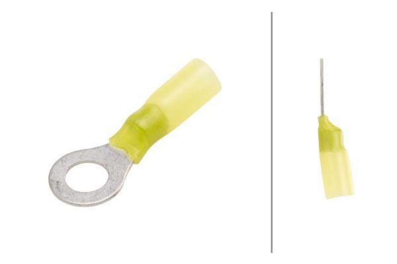 HELLA 8KW 732 578-003 Leitungsverbinder A 112 -> 6 mm&sup2;, gelb