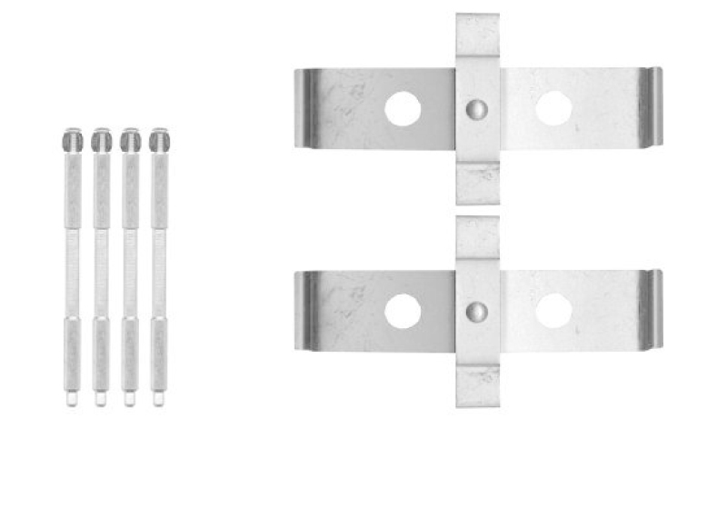 HELLA 8DZ 355 205-521 Zubeh&ouml;rsatz, Scheibenbremsbelag f&uuml;r LANDROVER