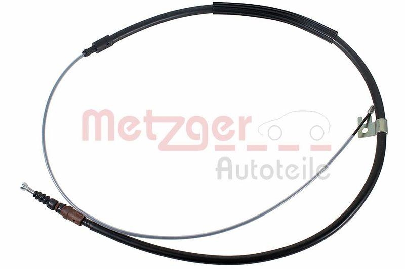 METZGER 1.PE008 Seilzug, Feststellbremse f&uuml;r OPEL/PEUGEOT HI links/rechts
