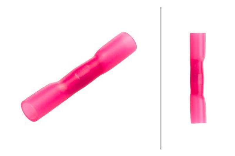 HELLA 8KW 732 579-003 Leitungsverbinder A 113 rot, Stossverbinder