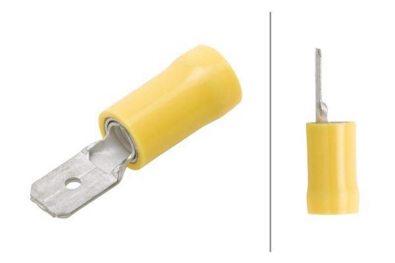 HELLA 8KW 744 700-003 Leitungsverbinder A 139 -> 6 mm², gelb