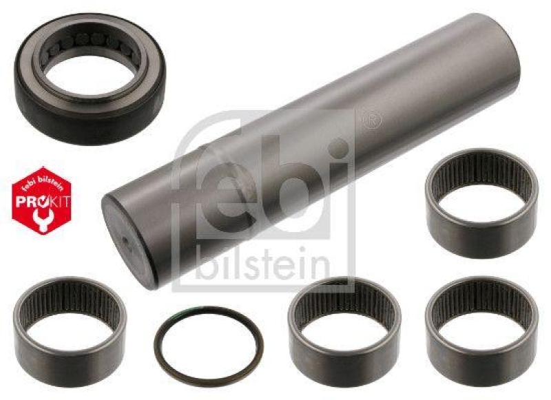 FEBI BILSTEIN 15901 Achsschenkelbolzensatz mit Drucklager, Einzelsatz für Mercedes-Benz